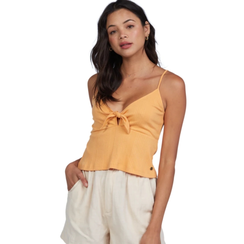 LA Hearts peplum cami